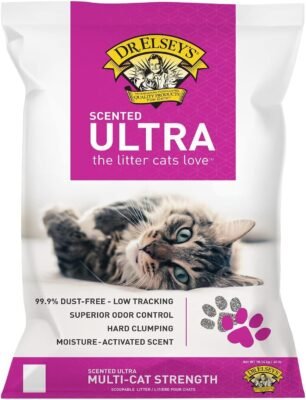 Dr. Elsey’s Premium Clumping Cat Litter – Ultra, 40 lbs Only $15.74