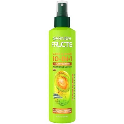 <div>Garnier Fructis Sleek & Shine 10-in-1 Plant Keratin, 8.1 Fl Oz Only $3.82</div>