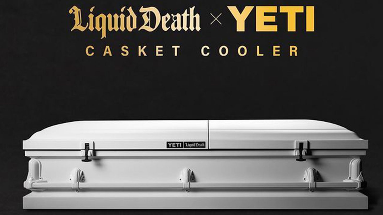 On Ice: Liquid Death and Yeti Drop a Spooky-Ass Casket Cooler