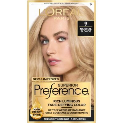 L’Oreal Paris Superior Preference Fade-Defying + Shine Permanent Hair Color Starting at $7.26