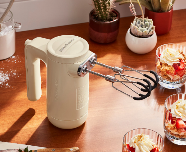 KitchenAid CORDLESS Hand Mixer w/ Flex Edge Beaters JUST $39.98 (Reg $125)!