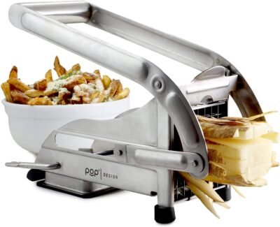 POP AirFry Mate, Commercial Grade Stainless Steel French Fry Cutter Only $20.99