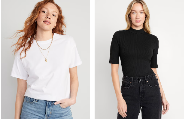 $5 Old Navy Women’s Tees On Sale – TODAY ONLY!