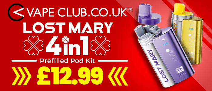 Vape Deal!! Lost Mary 4in1 Pod Kit For Only £12.99!