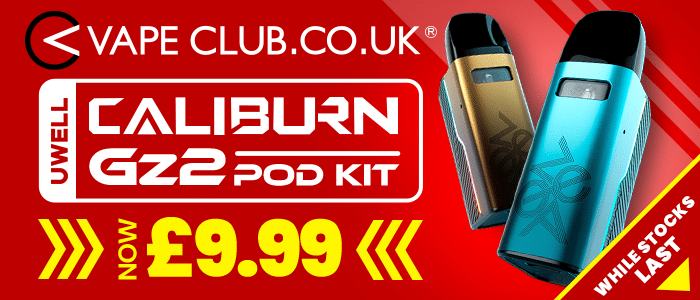 Vape Deal!! Uwell Caliburn GZ2 For Only £9.99!