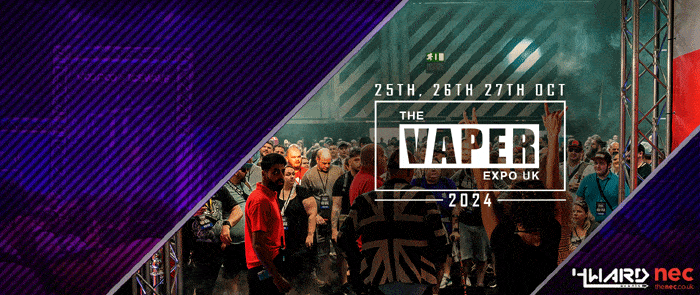 Vaper Expo UK – October 25th – 27th 2024!!