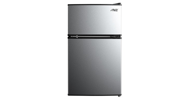 Arctic King 3.2 Cu ft Two Door Mini Fridge with Freezer – Just $125.00!