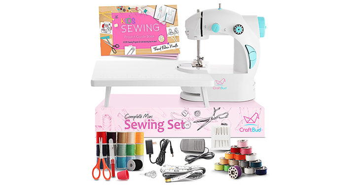 CraftBud Sewing Machine Kit for Beginners – Just $32.99!