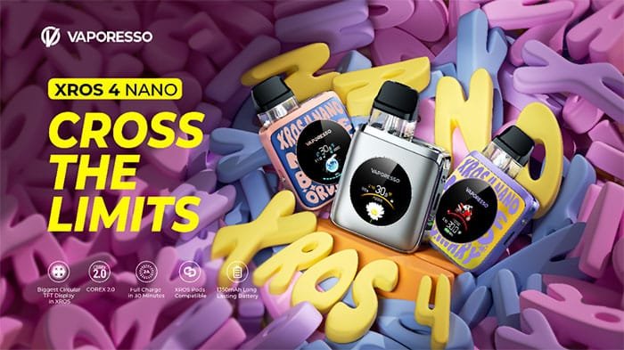 Introducing the Revolutionary XROS 4 NANO: Pushing the  Boundaries of Vaping Experience