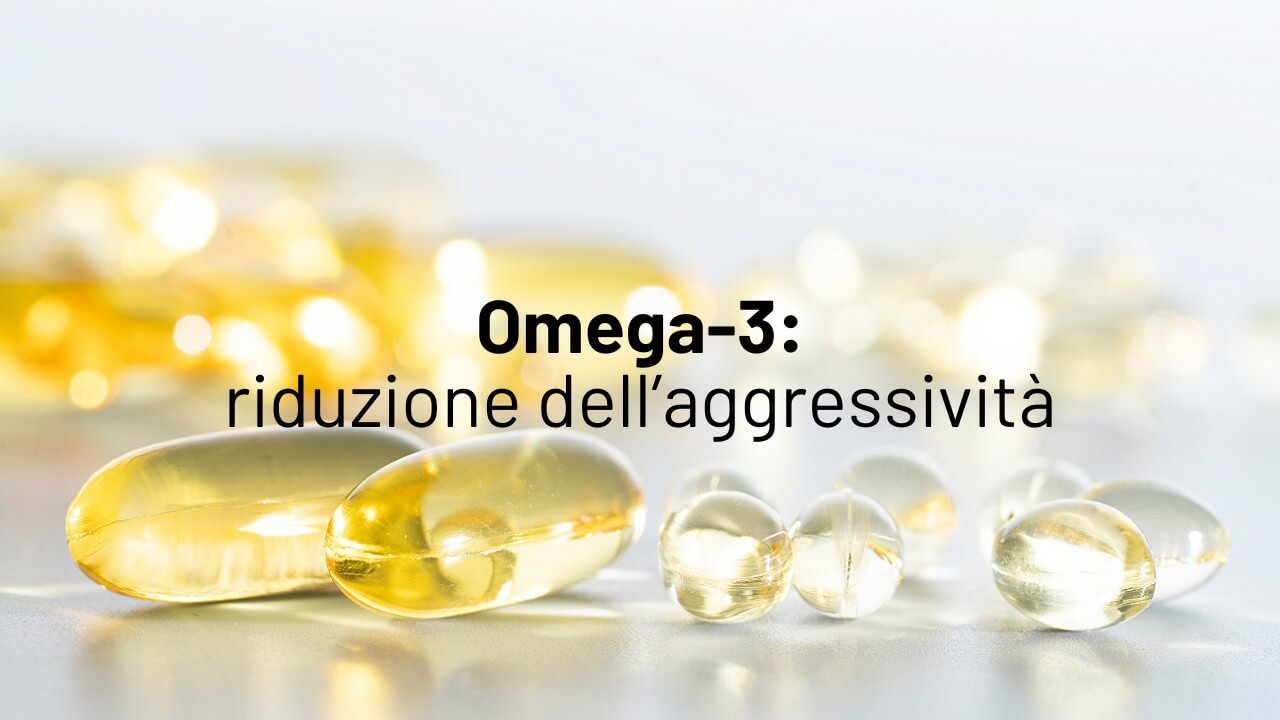 Omega-3: riduzione dell’aggressività