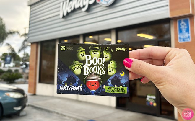 Wendy’s Halloween Coupon Books $1 with 5 FREE Jr. Frostys – Available Now!