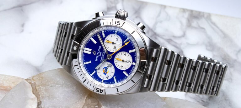 Hands-On: Limited-Edition Breitling Chronomat NFL Collection Watches