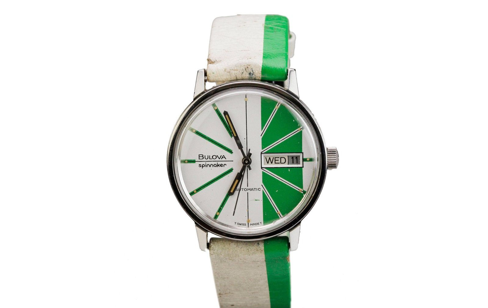 #TBT Going Green With The Vintage Bulova Spinnaker Ref. 7203