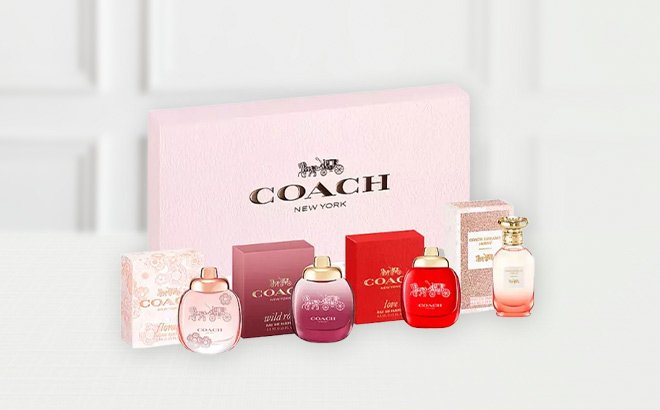 Coach Womens Fragrances Mini Set $41