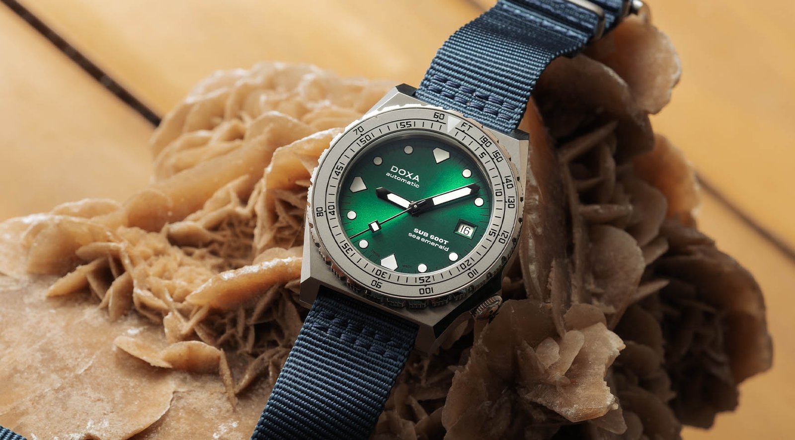 DOXA’s Sea Emerald embraces green dials for the first time ever