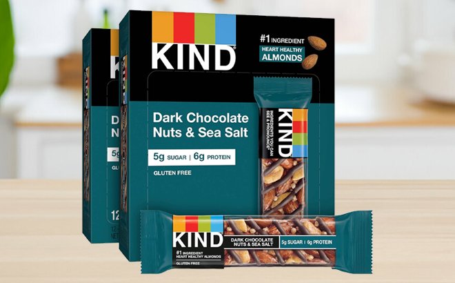 KIND 24-Count Bars $16 Shipped at Amazon (Only 69¢ Per Bar!)