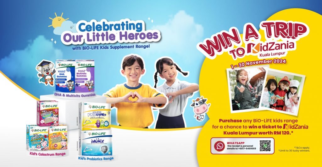 <div>BiO-LiFE NOVEMBER KIDS’ CELEBRATING OUR LITTLE HEROS’ SPEND & WIN CAMPAIGN</div>