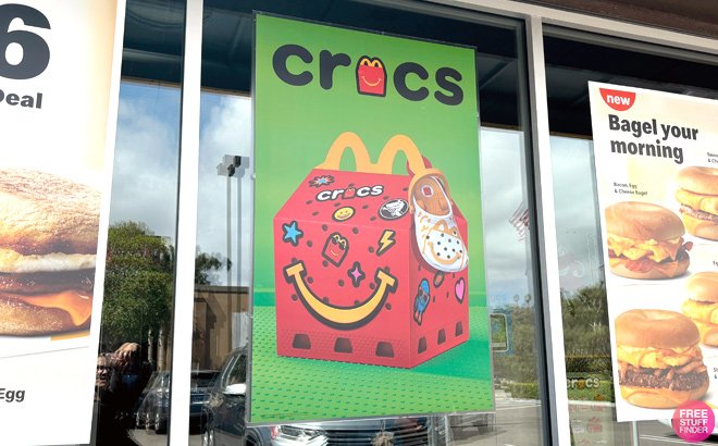 McDonald’s Crocs Happy Meal Available Now!