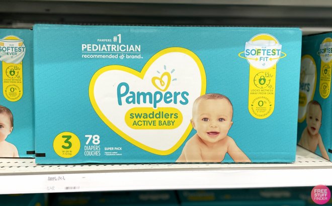 Pampers 78-Count Diapers $19 Each Shipped at Target