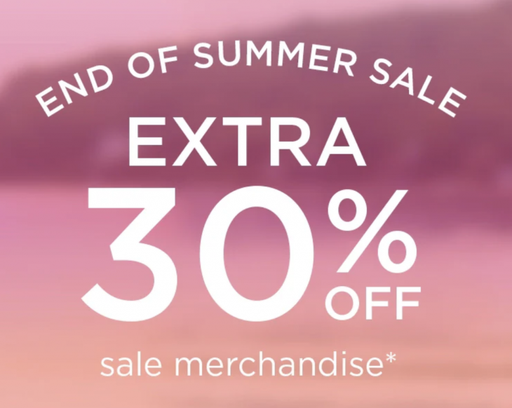 <div>Hatley & Little Blue House CanadaEnd of Summer Sale: Save an Extra 30% off Sale Merchandise</div>