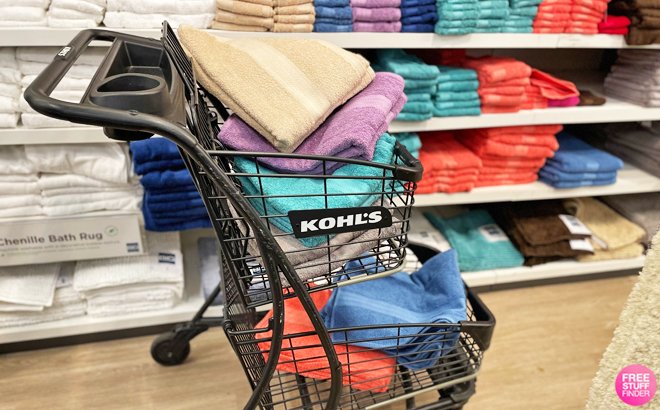 Bath Towels $3.39 at Kohl’s