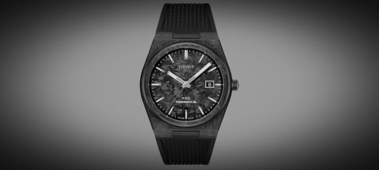 New Release: Tissot PRX Powermatic 80 Forged Carbon Watch