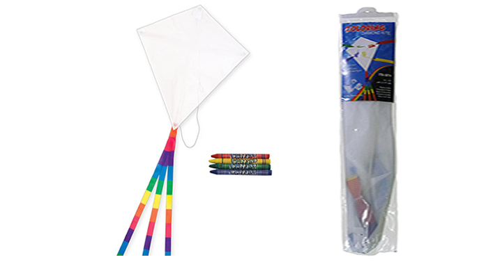 20 Inch Ripstop Fabric Diamond Kite – Coloring Project – Just $8.99!