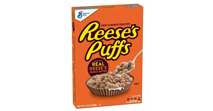 Reese’s Puffs Breakfast Cereal, Chocolate Peanut Butter – Just $2.26!