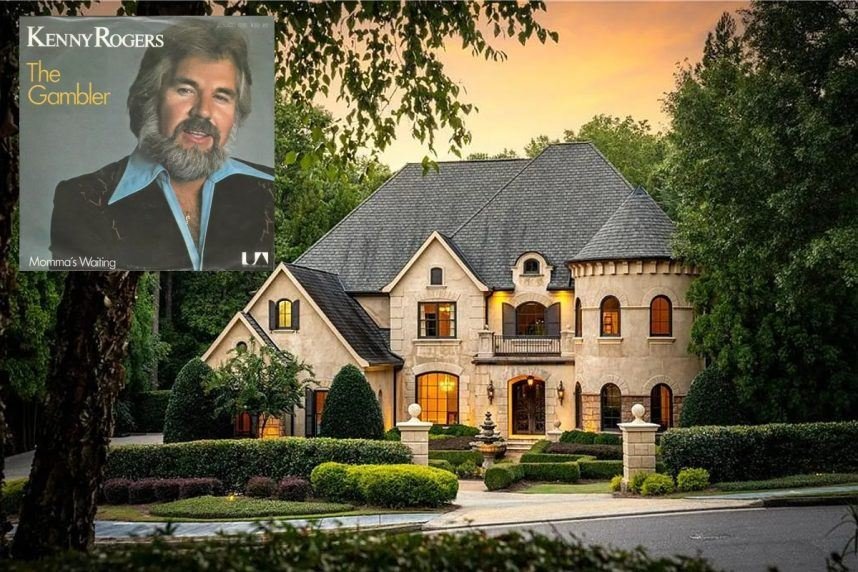 Atlanta Home of Late Kenny Rogers Hits Market for Hefty Price Tag