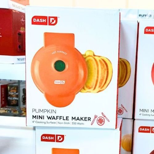 Grab This Dash Pumpkin Shaped Waffle Maker for JUST $16 + MORE!!