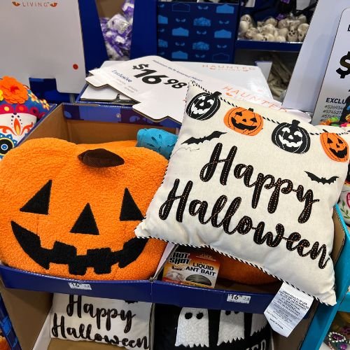 Lowes Halloween Pillows | So Many Cute Designs JUST $16.98!