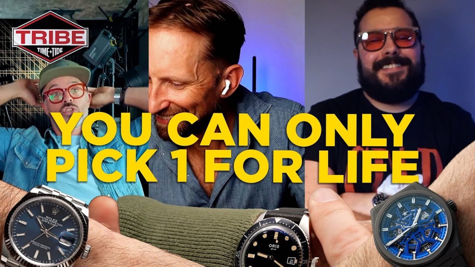 <div>You can only wear one type of watch for life… Andrew, Marcus, & Zach share their picks</div>