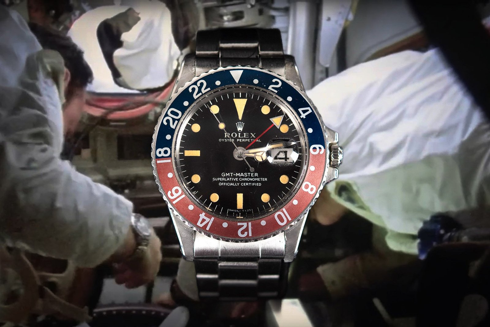 Apollo Astronaut Edgar Mitchell’s Space-Flown Rolex GMT-Master Comes Up For Auction