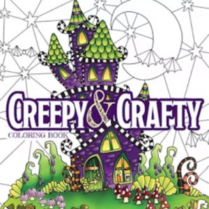 <div>💀Free Printable Adult Coloring: Creepy & Crafty</div>