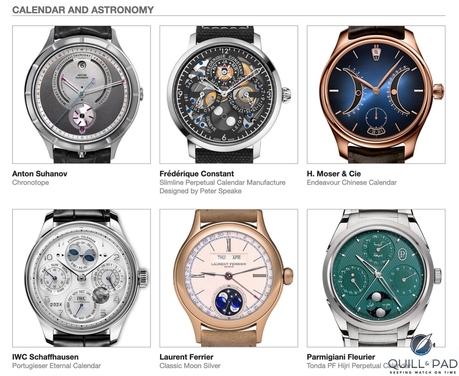 All Finalists in the 2024 Grand Prix d’Horlogerie de Genève (GPHG)