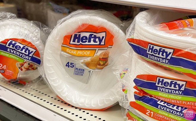 Hefty Foam Plates 45-Count for $2.37 Shipped at Amazon!