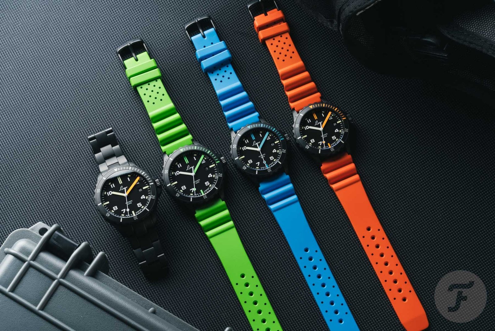 Laco Extends Its Scorpion Line Of Sports Watches With Black DLC Models