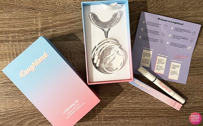 Personalized Laughland Whitening Kit JUST $9!