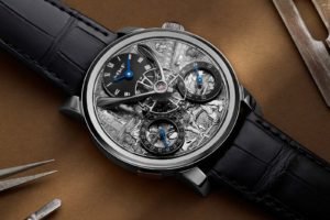 <div>Hand Engraved and Unique, the MB&F LM Split Escapement “Eddy Jaquet”</div>