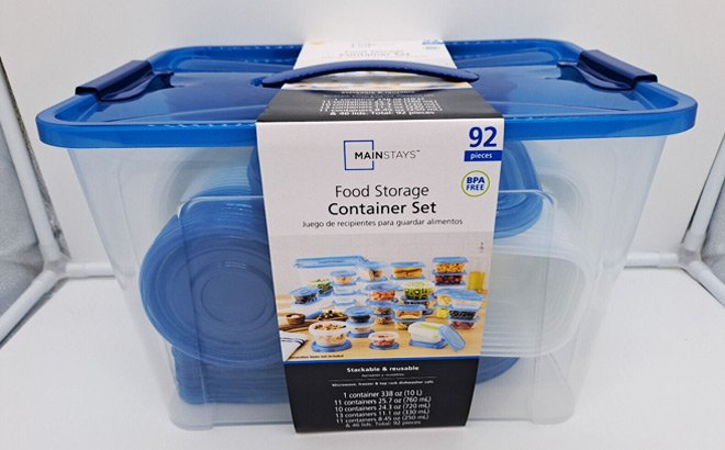 FREE 92-Piece Food Storage Set at Walmart (New TCB Members!)