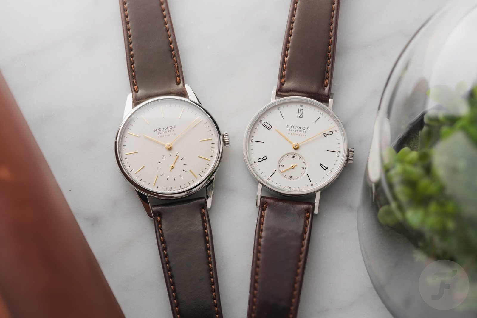 Introducing: The Nomos Tangente And Orion Neomatik Doré — Bauhaus With A Touch Of Gold