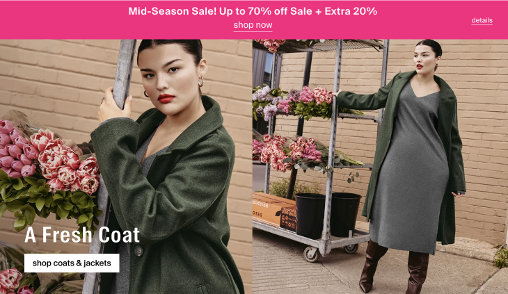 Reitmans Canada Mid-Season Sale: Save up to 70% off + Extra 20% off