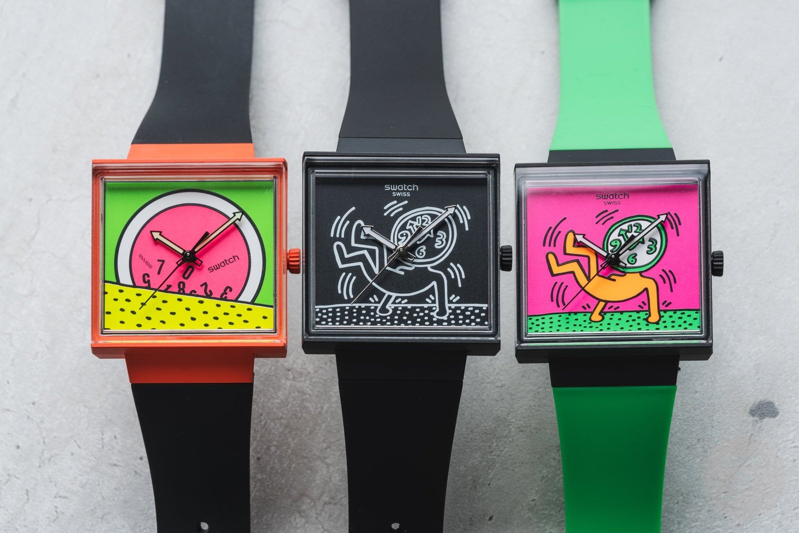 Introducing: The Swatch Break Free Collection — With Two Featuring Keith Haring Artwork