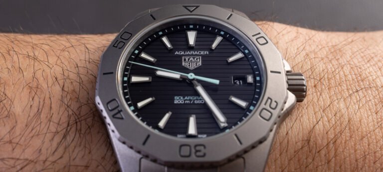 Watch Review: TAG Heuer Aquaracer Professional 200 Solargraph Titanium