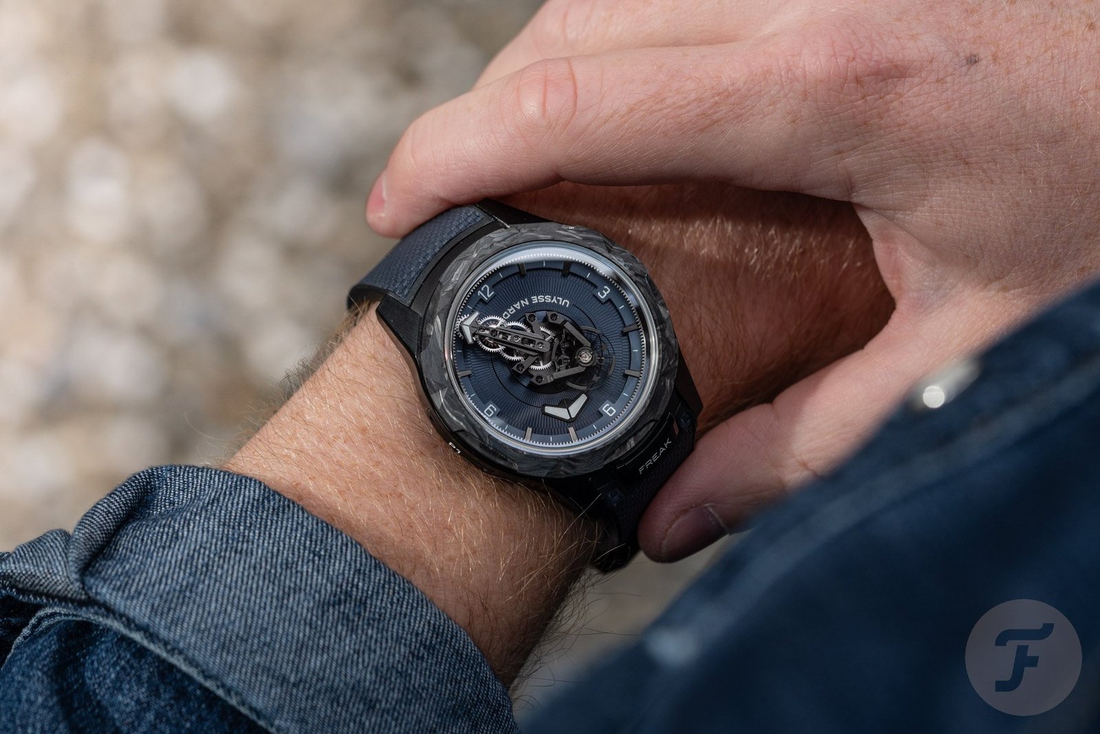 Take It Easy, Everyone — It’s Only The New Ulysse Nardin Freak One Navy Blue