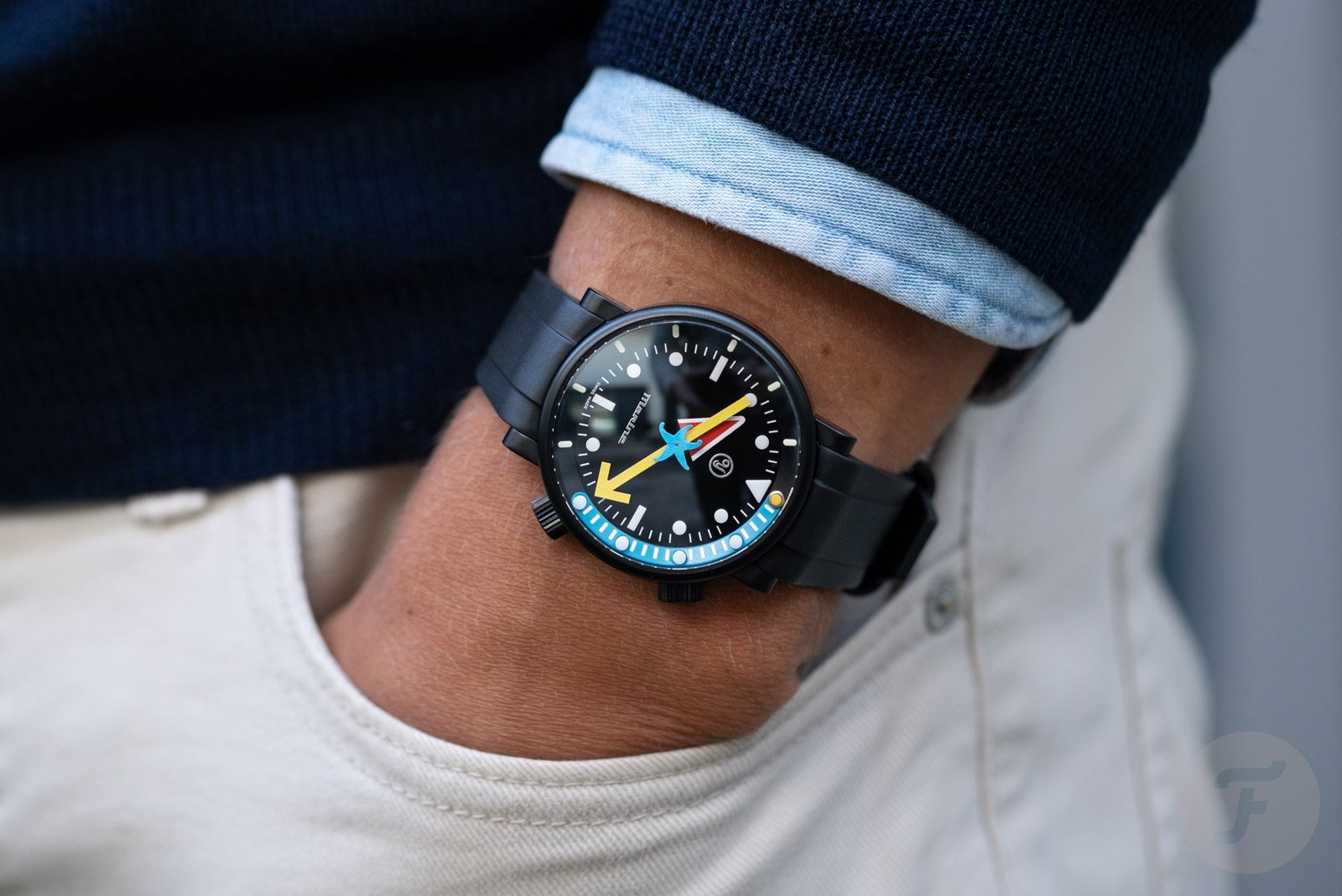 Hands-On With The New Black And Multicolor Yema × Alain Silberstein Marine Limited Edition