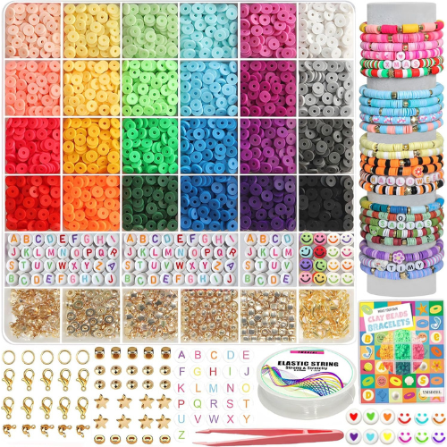 <div>Bracelet Making Kit on Sale! 6000-PC Bead & Charm Set ONLY $4.79!</div>