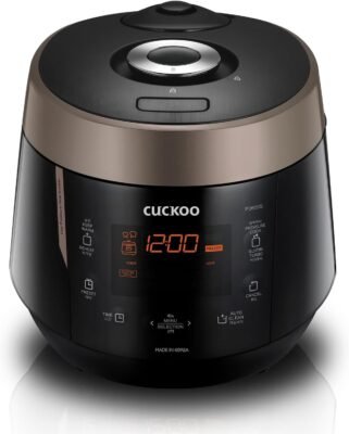 <div>Cuckoo 6 Cup Electric Heating Pressure Rice Cooker & Warmer Only $171.36</div>