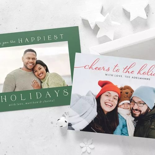 Discounted Custom Christmas Cards | Score 50% OFF!