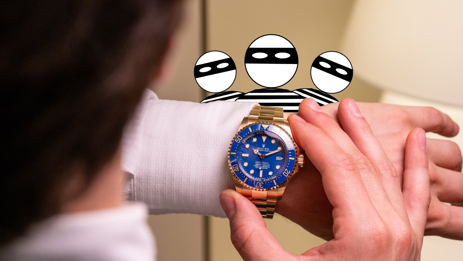 REVEALED: How to steal a watch clean off someone’s wrist without them even knowing …